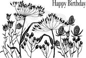 Stempel - Creative Expressions - Clear stamp - Seed pods and stems