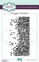 Creative Expressions Cling stamp - Vlinders - 16,2 x 8,2cm - rubber