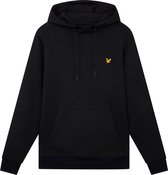 Lyle and Scott OTH Fly Fleece Hoodie heren casual sweater zwart