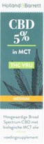 Holland & Barrett - CBD Olie Medium 5% - THC-vrij - 30ml - Vegan
