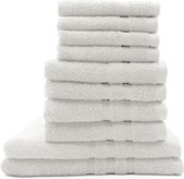 VANDAAG Set van 4 handdoeken 30 x 50 cm + 4 handdoeken 50 x 100 cm + 2 badhanddoeken 70 x 130 cm Chantilly - 100% katoen