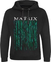 The Matrix Hoodie/trui -XL- The Matrix Zwart