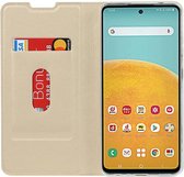 Samsung Galaxy A52 / A52S 5G Hoesje Portemonnee Book Case Kunstleer Goud