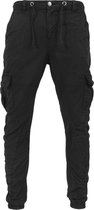 Urban Classics Kinder broek -Kids 110- Cargo Jogging Zwart