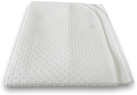 sleepling Matrasonderlaag Matrasbeschermer | Viltschoner | Dekking Lattenbodem | Made in Germany | Hoogwaardig naaldvilt | Wasbaar | Ademend | 100 x 200 cm, wit