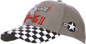 Fostex Garments - Baseball cap P-51 Mustang (kleur: n.a. / maat: NVT)