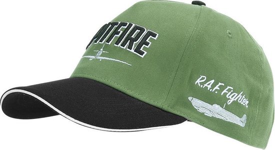 Fostex Garments - Baseball cap Spitfire 3D (kleur: Groen / maat: NVT)