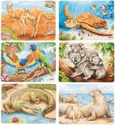 Mini-puzzel Australische dieren - Goki (57431)