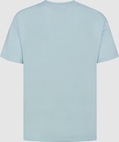 Purewhite -  Heren Relaxed Fit   T-shirt  - Blauw - Maat M