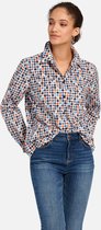 Blouse van 100% katoen met lange mouwen