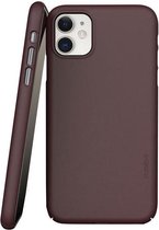 Nudient Thin Precise Case Apple iPhone 11 V3 Sangria Red