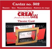 Crealies Cardzz - snijmallen - Theater kaart
