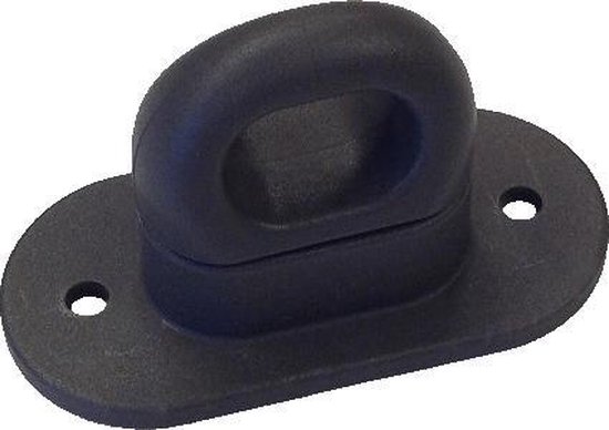 Draaisluiting voor ovale ogen kunststof 42 x 22 mm / 10 stuks van Merkloos — afbeelding 2