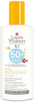 Louis Widmer Kids sun protection fluid spf50+ ongeparfumeerd