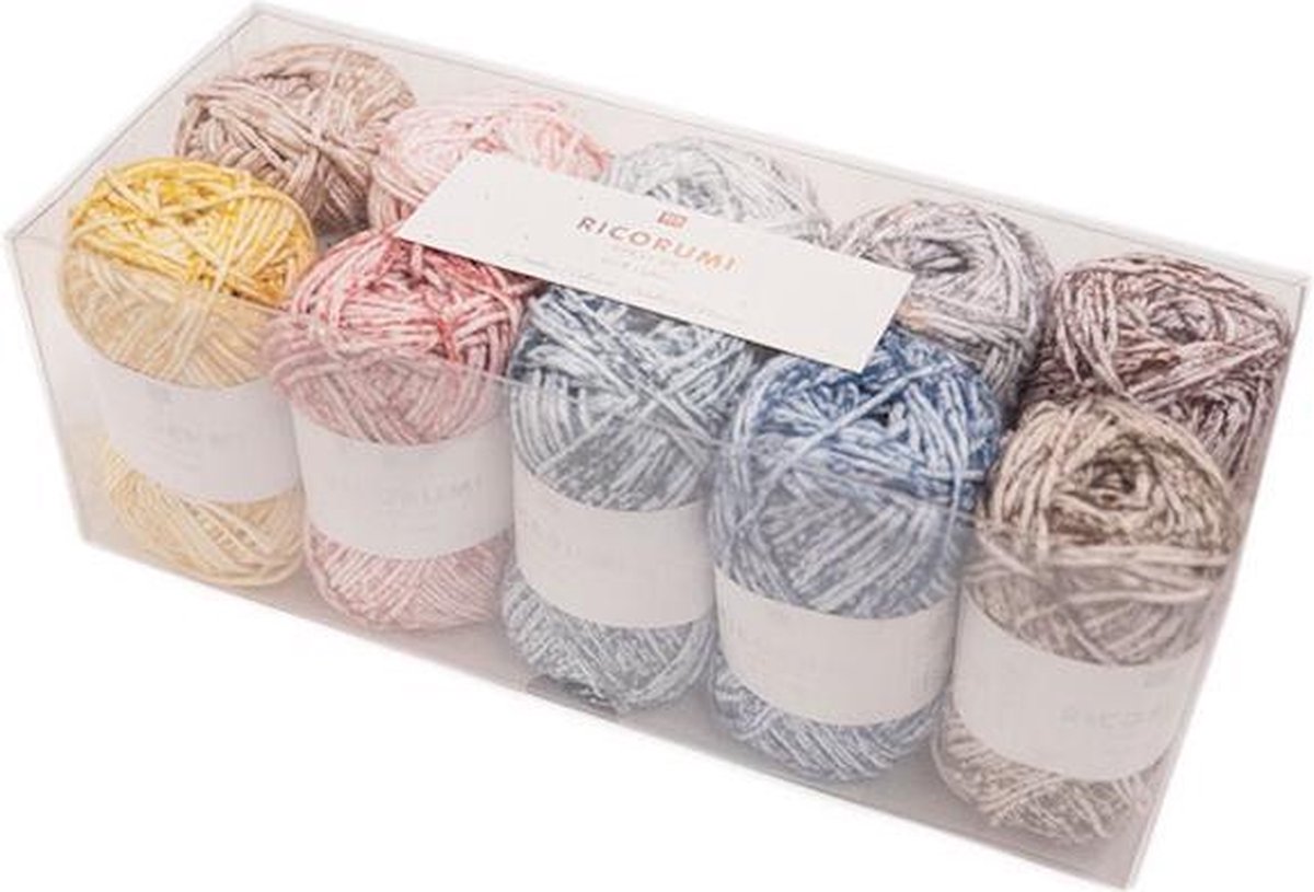 Rico Ricorumi Set 10 Kleuren Spray - Katoen voor amigurumi's