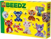 strijkkralenset Beedz FunPins dieren junior 2133-delig