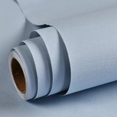 Waterdicht zelfklevend Macaron slaapzaalbehang effen kleur kledingwinkel decoratie behang, specificatie: 0,53 x 10 m (noordkaart blauw)