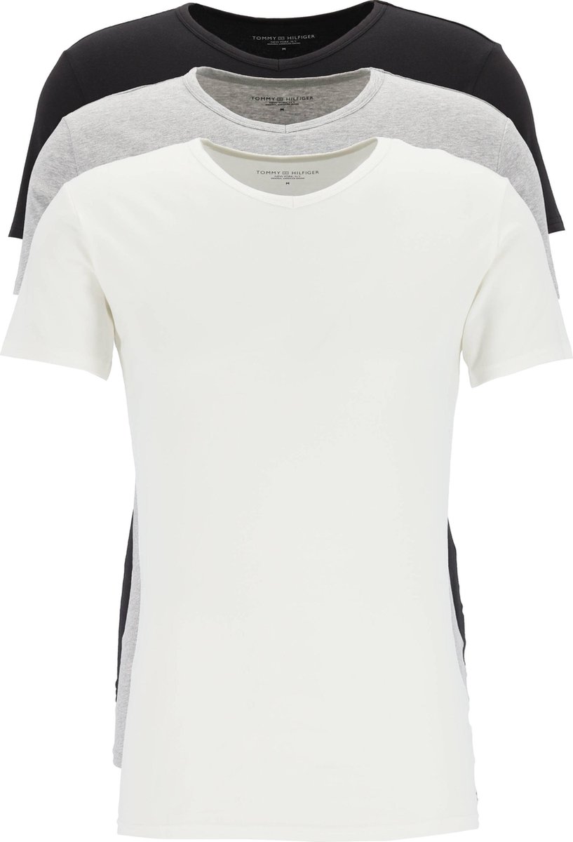 Tommy Hilfiger - T-shirts (3Pack) - Maat S - Modern-fit | bol.com