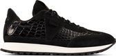 Clarks - Dames schoenen - Retro Run - D - black croc - maat 7