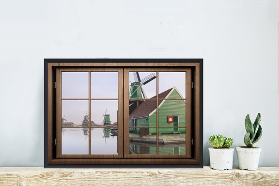 Cadre photo avec affiche - Transparent - Moulin - Water - 60x40 cm - Cadre pour affiche