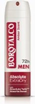 Borotalco Men Absolute Extra Dry avec Absolute TalQ Mannen Spuitbus deodorant 150 ml 1 stuk(s)