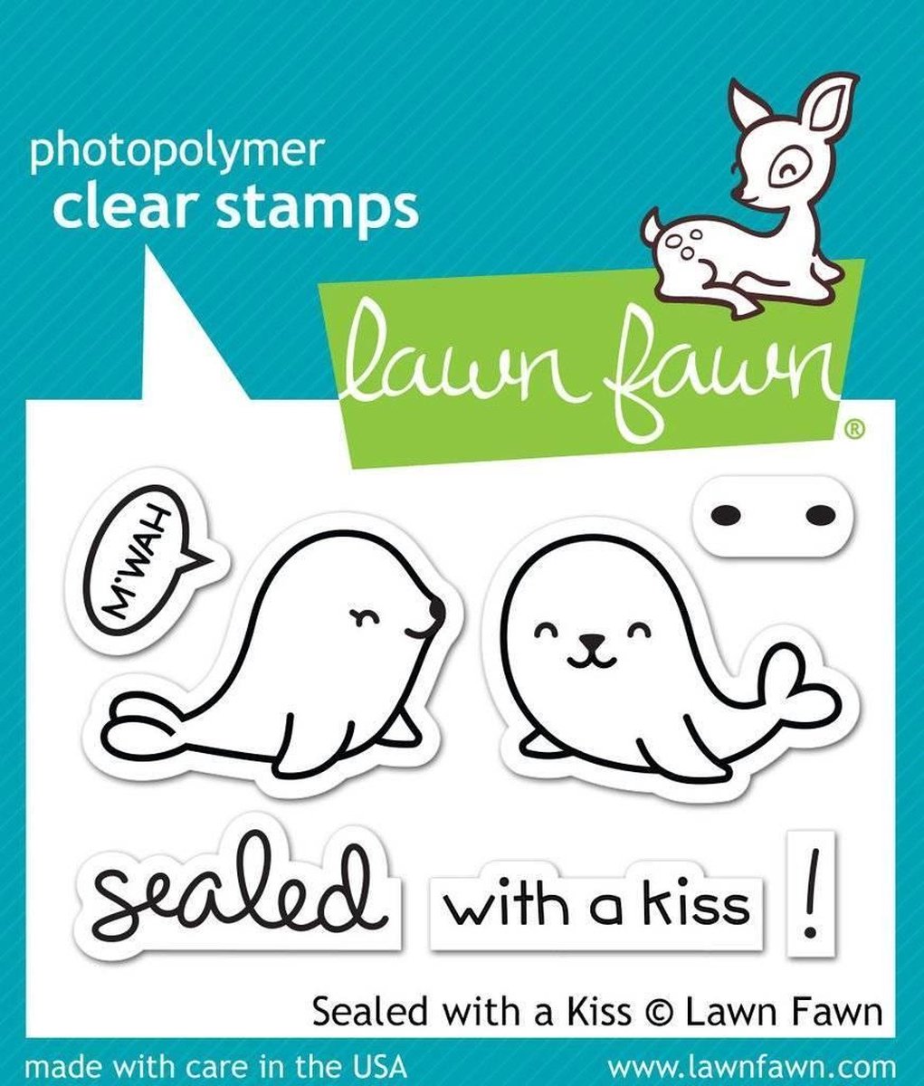 Sealed With A Kiss Clear Stamps (LF1290)