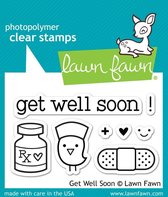 Get Well Soon Clear Stamps (LF682)