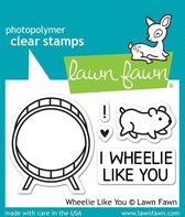 Wheelie Like You Clear Stamps (LF838)