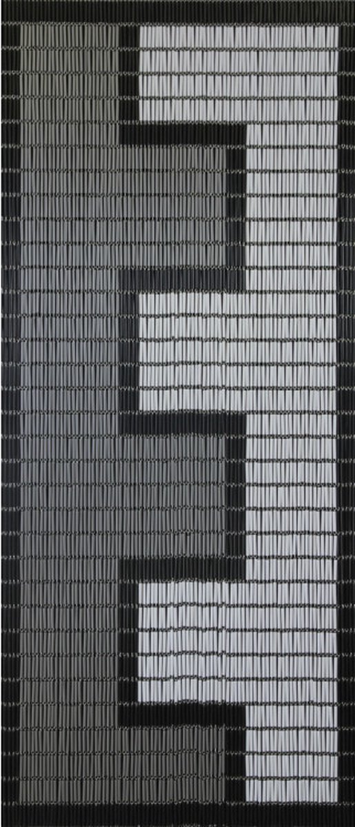 Sun-arts Vliegengordijn Rits Hulzen 232 X 100 Cm Pvc Wit/grijs