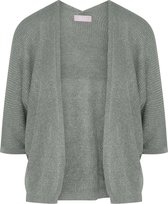 Cassis - Female - Cardigan Sabrina met lurex  - Kaki