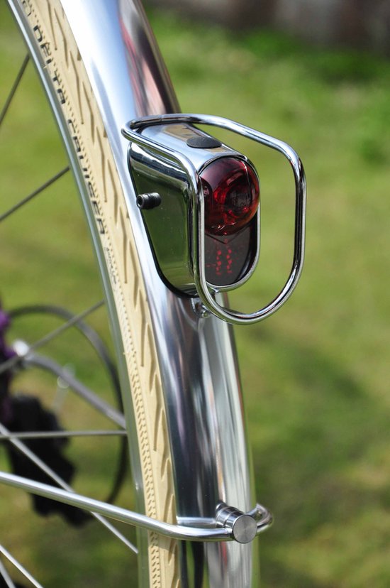 VWP Achterlicht Old Dutch Retro - led - chroom - voor achterspatbord — afbeelding 2