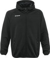 Ccm Full Zip Hood Sr Zwart S