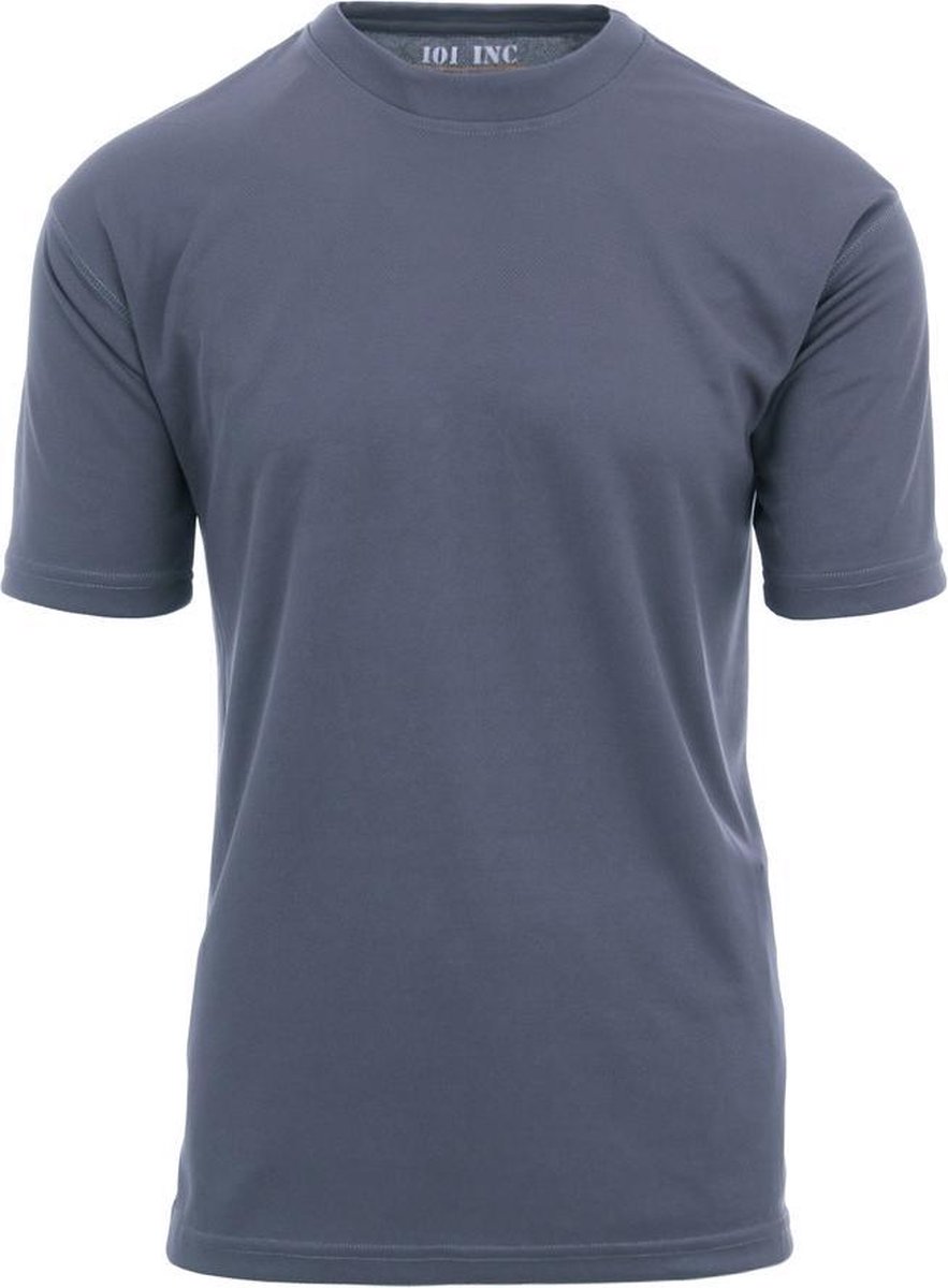 101 INC Tactical t-shirt Quick Dry Grijs