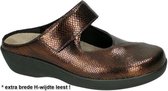 Berkemann -Dames -  brons - pantoffels - maat 40.5