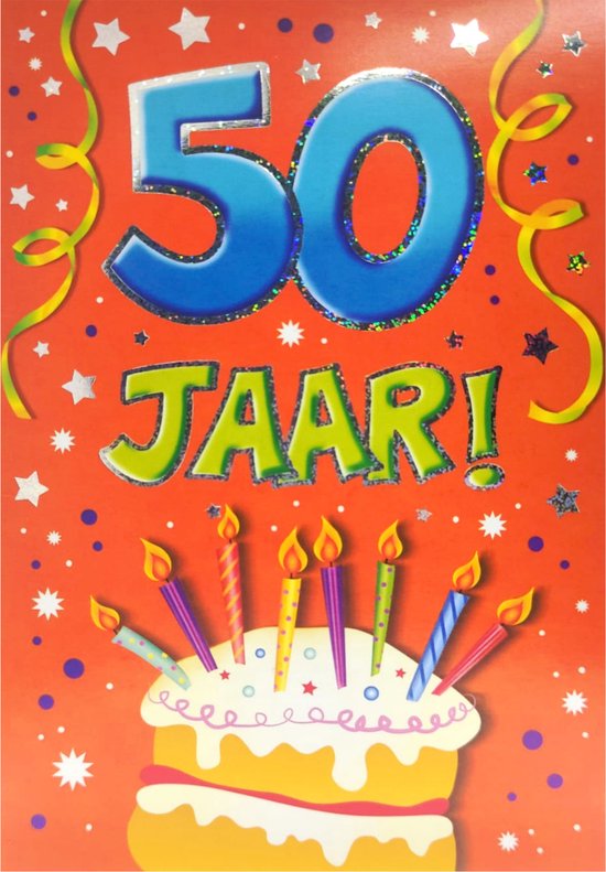 Bang om te sterven Chip Toevlucht Kaart - That funny age - 50 Jaar - AT1038-C | bol.com