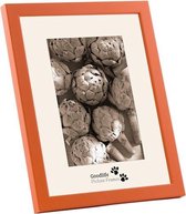 Houten Fotolijst Anitra Oranje-20x30 Anti-reflectie glas