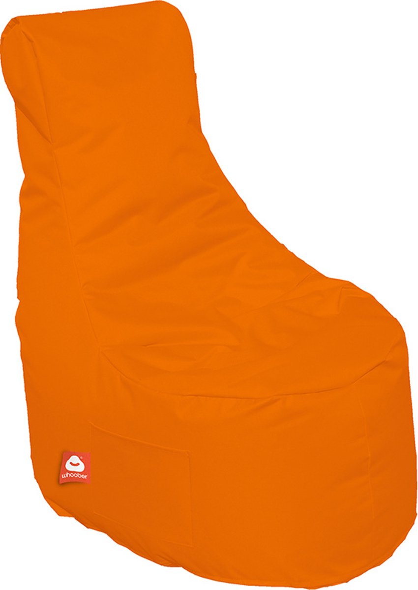 Whoober zitzak stoel Nice outdoor oranje - Wasbaar - Voor binnen en buiten