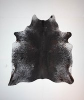 KOELAP Koeienhuid Vloerkleed - Zwartwit Gevlekt Salt & Pepper - 200 x 210 cm - 1004008