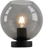 Olucia Giulio - Design Tafellamp - Glas/Metaal - Zwart;Grijs