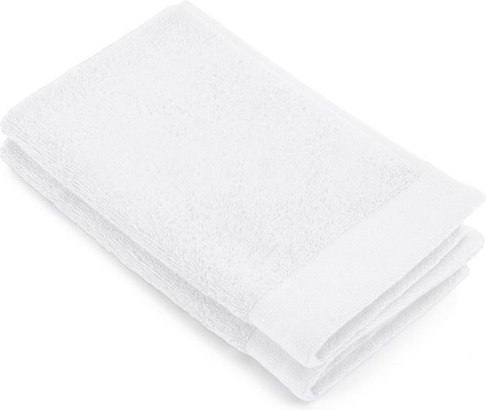 Walra Gastendoek Soft Cotton (PP) - 2x 30x50 - 100% Katoen - Wit
