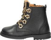 Develab 42108 Veterboots - Laarzen Met Veters - Meisjes - Zwart - Maat 22