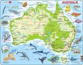 legpuzzel Maxi Australi√´ junior karton 64 stukjes