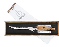 Forged Katai Uitbeenmes 16cm - VG10 Staal - In Houten Giftbox