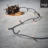 Luca Lighting - Snoer warm wit 90led flashing IP 44 - l1390cm - Woonaccessoires en seizoensgebondendecoratie