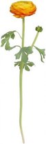 kunstbloem Ranunculus 59 x 16 cm oranje