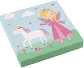 servetten Princess meisjes 33 x 33 cm papier 20 stuks