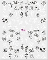 Moyra Nailart Nagel Sticker Matrica 13