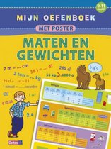 oefenboek met poster Maten en gewichten 9-11 jr