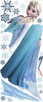 muursticker Frozen Elsa glitter vinyl 124 x 105,5 cm