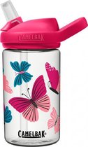 drinkbeker Eddy+ Butterflies junior 0,4 liter roze